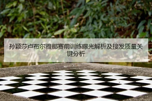 孙颖莎卢布尔雅那赛前训练曝光解析及接发质量关键分析